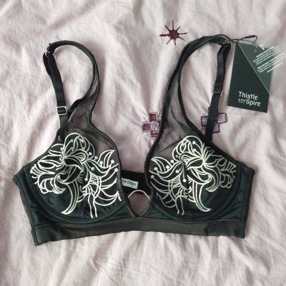 Thistle and Spire - Eldridge Bra in Black